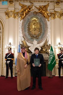 Saudi Ambassador Presents Credentials to Argentine President