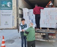 KSrelief Distributes 978 Cartons of Dates in Syria's Rif Dimashq Governorate