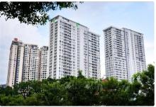 Apartment blocks in District 4 of Ho Chi Minh City (Photo: VNA)
