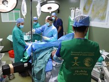 KSrelief Implements Volunteer General Surgery Medical Project in Gaza Strip