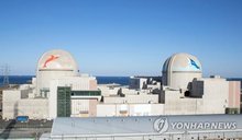 This file photo taken Dec. 14, 2024, shows the Shin Hanul No. 1 and 2 reactors in the county of Uljin, North Gyeongsang Province. (Yonhap)