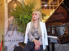 Renowned soprano Sumi Jo is pictured at the Chateau de la Ferte-Imbault in France's Loire Valley, in this July 2024 file photo. (Yonhap)