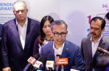 Malaysia’s Communications Minister Fahmi Fadzil, at the International Regulatory Conference (IRC) 2024 here on Monday. 