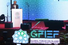 KUALA LUMPUR, May 28 -- Prime Minister Anwar Ibrahim delivers his keynote address during the Global Forum on Islamic Economics and Finance (GFIEF) at Kuala Lumpur Convention Centre Tuesday. --fotoBERNAMA (2024) COPYRIGHT RESERVED