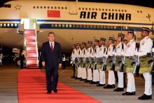  SEPANG (Malaysia), June 18 -- Chinese Premier Li Qiang arrives in Malaysia Tuesday to begin his three-day official visit, marking his first trip to the country since assuming the post in March last year.  Li’s visit coincides with the 50th anniversary of the establishment of diplomatic relations between Malaysia and China. --fotoBERNAMA (2024) COPYRIGHT RESERVED