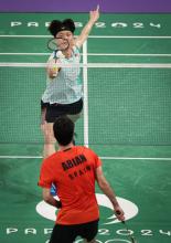 Malaysia's professional men's singles player Lee Zii Jia comfortably advanced from Group G with a 21-10, 21-13 victory over Spain's Pablo Abian, who is competing in his fifth Olympics since the 2008 Beijing Games