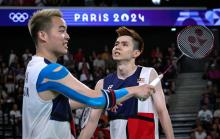  Malaysia's men's doubles Aaron Chia and Soh Wooi Yik 