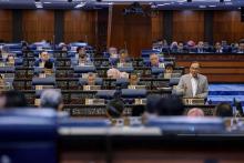 Malaysian PM during Minister’s Question Time in the Dewan Rakyat (Malaysian Parliament) on Tuesday.