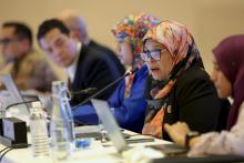 KOTA TINGGI (Johor,Malaysia), Feb 26 – Chair of the Preparatory Senior Economic Officials Meeting (Prep-SEOM), Mastura Ahmad Mustafa, delivers her welcoming remarks in conjunction with the 31st ASEAN Economic Ministers’ (AEM) Retreat in Desaru today. More than 200 delegates from 10 ASEAN member states, along with observer nation Timor-Leste, are attending the retreat. -- fotoBERNAMA (2025) COPYRIGHT RESERVED