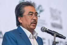 Plantation and Commodities Minister Johari Abdul Ghani.