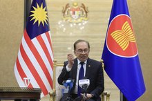 Malaysian Prime Minister Anwar Ibrahim.
