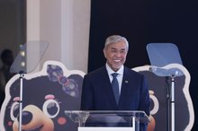 LONDON, June 4 -- Deputy Prime Minister Datuk Seri Dr Ahmad Zahid Hamidi delivers speech at the launch of Visit Malaysia 2026 (VM2026) here on Tuesday.  --fotoBERNAMA (2025) COPYRIGHT RESERVED