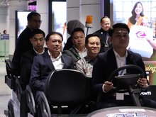 SEPANG, July 6 -- Lao Deputy Foreign Affairs Minister Phongsavanh Sisoulath (third, left) arrives at Kuala Lumpur International Airport (KLIA) Terminal 1 tonight to attend the 58th ASEAN Foreign Ministers’ Meeting (AMM) and related meetings, at the Kuala Lumpur Convention Centre (KLCC), scheduled from July 8 to 11.  --fotoBERNAMA (2025) COPYRIGHT RESERVED