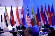 Investment, Trade and Industry Minister Tengku Zafrul Abdul Aziz chairs the 4th AEM Troika Open-Ended Dialogue with Switzerland Breakfast Meeting in conjunction with the 57th AEM Meeting and Related Meetings at the Malaysia International Trade and Exhibition Centre (MITEC)