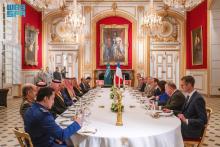 French Minister of Armed Forces, Saudi Defense Minister Hold Talks