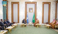 HRH the Crown Prince and Somali President