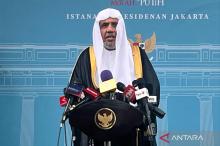 Secretary General of the Muslim World League Sheikh Muhammad bin Abdul Karim Al-Issa in Jakarta on Thursday (December 4, 2025).