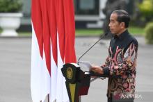 President Joko Widodo. ANTARA FOTO/Hafidz Mubarak A.