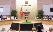 Prime Minister Pham Minh Chinh addresses the meeting (Photo: VNA)