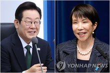 This composite photo shows an undated file photo of President Lee Jae Myung (L) and an EPA photo of Japanese Prime Minister Sanae Takaichi. (Yonhap)