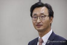 Lee Tae-woo, South Korea's chief negotiator for defense cost sharing talks with the United States, speaks to reporters at the foreign ministry building on March 5, 2024. (Yonhap)