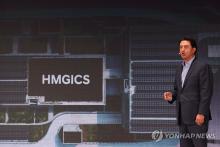 Jose Munoz, Hyundai Motor's newly-appointed CEO, speaks at a company event held in Seoul on Aug. 28, 2024. (Yonhap)