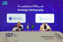 Saudi Communications Minister Meets with Uzbek Counterpart, Signs Partnership Agreement