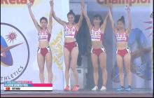 Four Vietnamese athletes win the gold medal in the women's 4x400m relay team at the 2024 Asian Relay Championship in Thailand on May 21. (Photo: dangcongsan.vn)