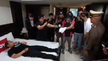 crime reenactment 