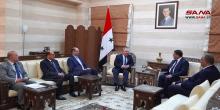 Syria, Iraq discuss enhancing bilateral investment cooperation