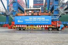 Tan Cang Hai Phong receives 1.5 millionth TEU in 2024