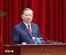  General Secretary of the Central Committee of the Communist Party of Vietnam (CPV) To Lam. (Photo: VNA)