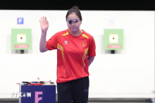 Vietnam's Vinh named among world’s top ten in women's 25m pistol event