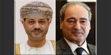 In a phone call with Mikdad, Al-Busaidi expresses Oman’s support to Syria 