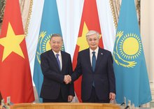 Vietnam, Kazakhstan upgrade bilateral ties to strategic partnership