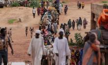 Aftermath of the deadly landslide in Sudan’s Marra Mountains.