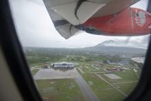 Ranai Airport of Natuna District, Riau Islands. (ANTARA FOTO/Aditya Pradana Putra/foc)