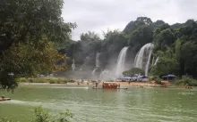 Ban Gioc Waterfall. (Photo: VNA)