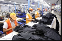 Workers at Garment 10 Corporation (Photo: VNA)