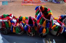 King Abdulaziz Camel Festival Visitors Embrace Traditional Saudi Handicrafts