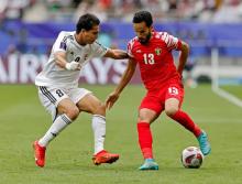 Iran and Jordan football match
