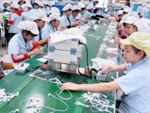 The production chain of Glonics Vietnam, a RoK-funded company (Photo: VNA)