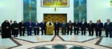 PM, Mohammed Shia al-Sudani (center) seeks to form a regional and international alliance to combat drugs