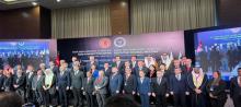 Participants in the APA Executive Meeting pose for a photo