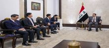 PM, Mohammed Shia Al-Sudani (right), South Korean Defense Minister Ahn Gyeo-back (left)