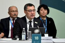 Sadyr Zhaparov's participation in World Leaders Summit on COP29 in Baku over