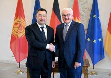 Sadyr Zhaparov meets with Frank-Walter Steinmeier in Berlin