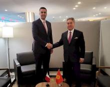 FM Kulubaev meets with OSCE Chairperson-in-Office, FM of Malta