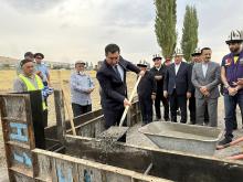 Kyrgyzstan starts construction of social town "Bahrain-3" 