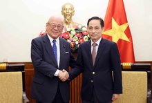 Foreign Minister welcomes Special Advisor to Japan-Vietnam Parliamentary Friendship Alliance